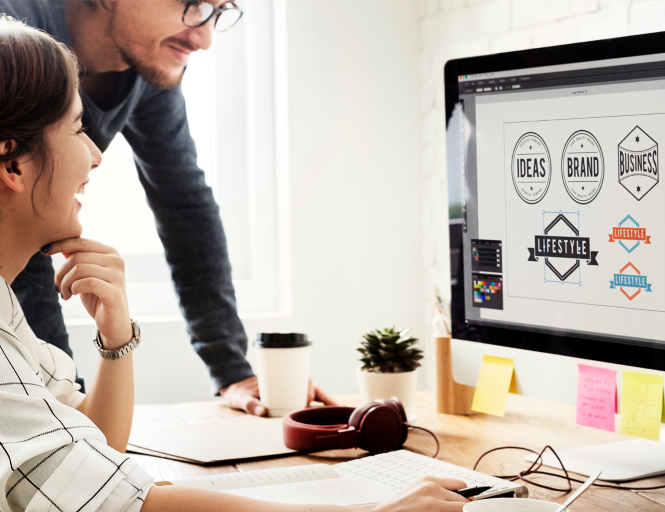 graphic design logo design meeting